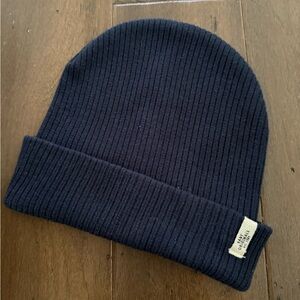 H&M Dark Blue Knit Beanie